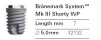 Branemark System MK III-Shorty-wide platform (5.1) - 2