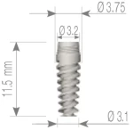 Perfect Modular Titanium Implant (PMI) 2.1