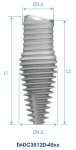 Deep Conical INVERTA Co-Axis 3.5mm-4.5mm