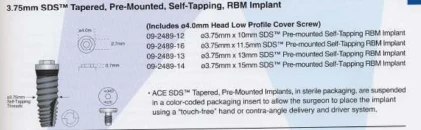 SDS Tapered RBM (4.1)