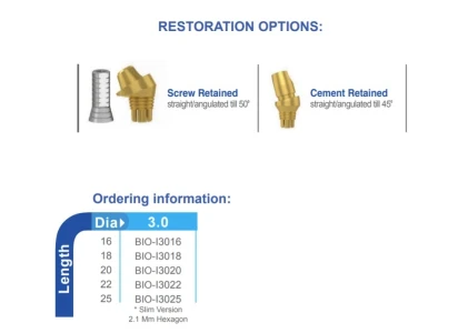 i-Implant Slim Pterygoid Implant (3.0)