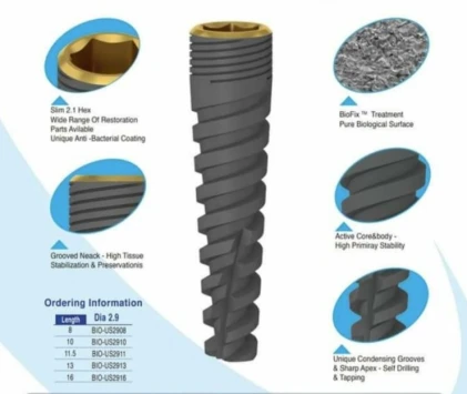 SDI Slim Spiral Implant (2.9)