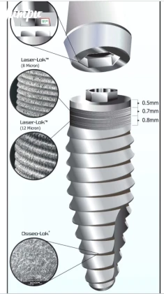 Bio Lok Silhouette Hex Laser-Lok 6.5