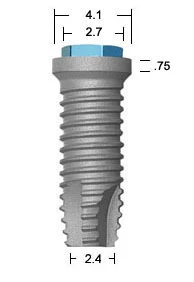 FULL OSSEOTITE XP 3/4 (4.1)