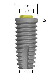 Full OSSEOTITE Parallel Walled (5.0)