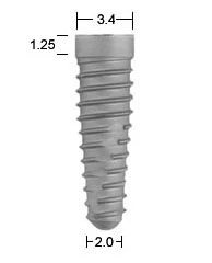 Full OSSEOTITE Tapered Certain (3.4)