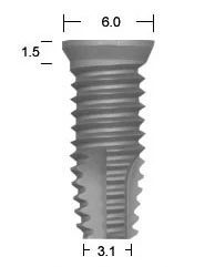 Full OSSEOTITE XP Certain 5/6 (6.0)
