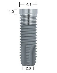 OSSEOTITE Certain Parallel Walled (4.1)