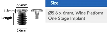 One Stage Short Wide Platform (6.5)