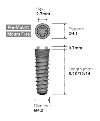 Atlas External Tapered (4.1)