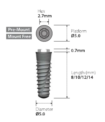 Atlas External Tapered (5.0)