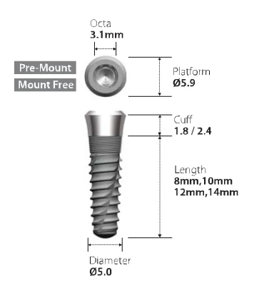 Atlas Internal Taper (5.9)