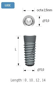 Atlas Sub-Tapered Wide (5.0)