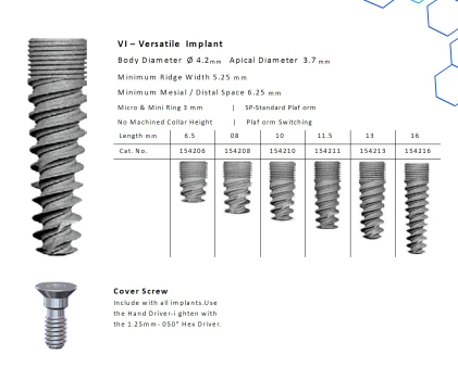 Versatile VI Standard