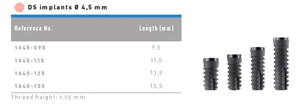 Denti Screw (DS) 4.5