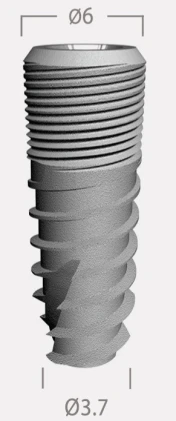 Unique Titanium Implant (UTI) 2.43