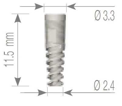 Unique Modular Titanium Implant (UMI) 2.1