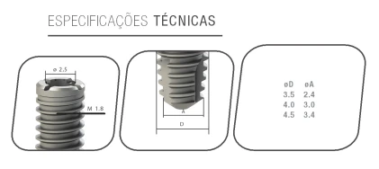 Cone Morse Cilindrico