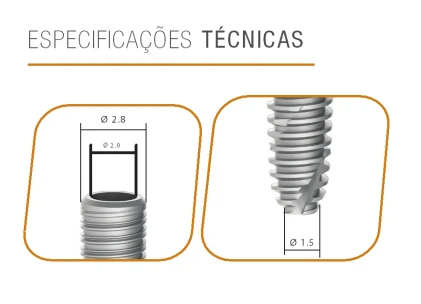 Cone Morse Friccional (CMF) Slim