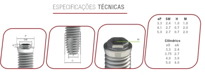 Hexagono Externo Cilindrico (4.1)