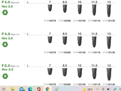 ET (TS) IV SA Standard (2.5)