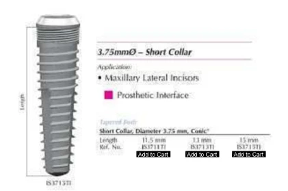 Internal Connection Tapered Body (3.3)