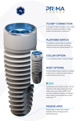 PrimaConnex Taper (WD)