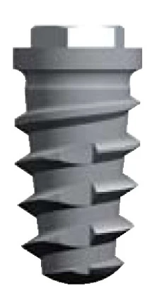 Tapered Implus External Hex Wide Thread TTS (4.1)