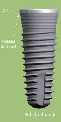 Tapered Implus Internal Hex Narrow Thread Polished Neck (4.0)