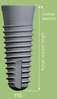 Tapered Implus Internal Hex Narrow Thread TTS (5.0)