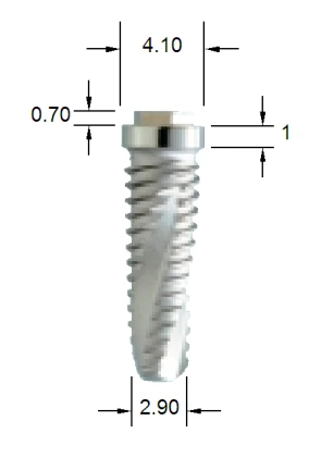 Lance External hexagon Standard Platform (4.1)