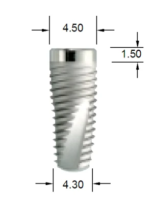 Lance Internal hexagon Wide Platform (4.5)