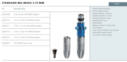 MG-Inhex Standard (2.8)