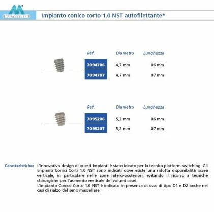 Conico Corto 1.0 NST