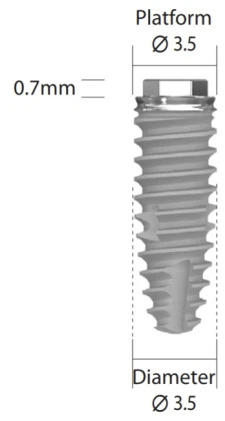 EB-II active Narrow (Branemark)