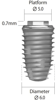 EB S-Wide (Branemark compatible)