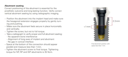 NobelParallel Conical Connection RP 5.0mm
