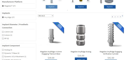 Components: MegaGen Compatible Anyridge