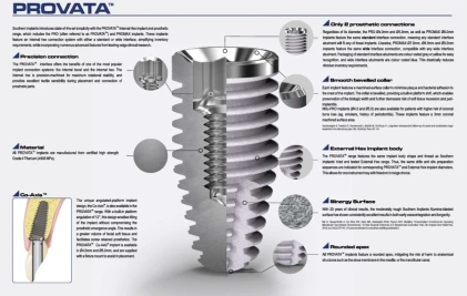 Provata Internal Hex PROMAX 6.0