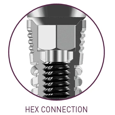 ESI-Essential Spectrum Implant-Hex Connection