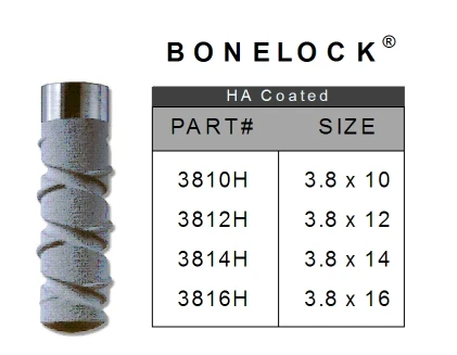 Bonelock Flat Top (3.8)