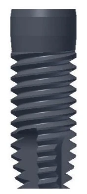 Titan Internal Hex Straight 3.3mm, 3.7mm (3.5)